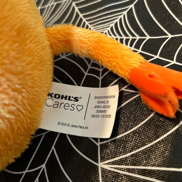 Kohl’s Cares Baby Jimmy Fallon Orange Lion Plush - Picture 3 of 3